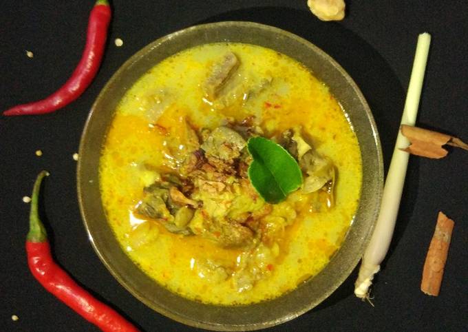 Resep 260. Gule Daging Kambing yang Bikin Ngiler