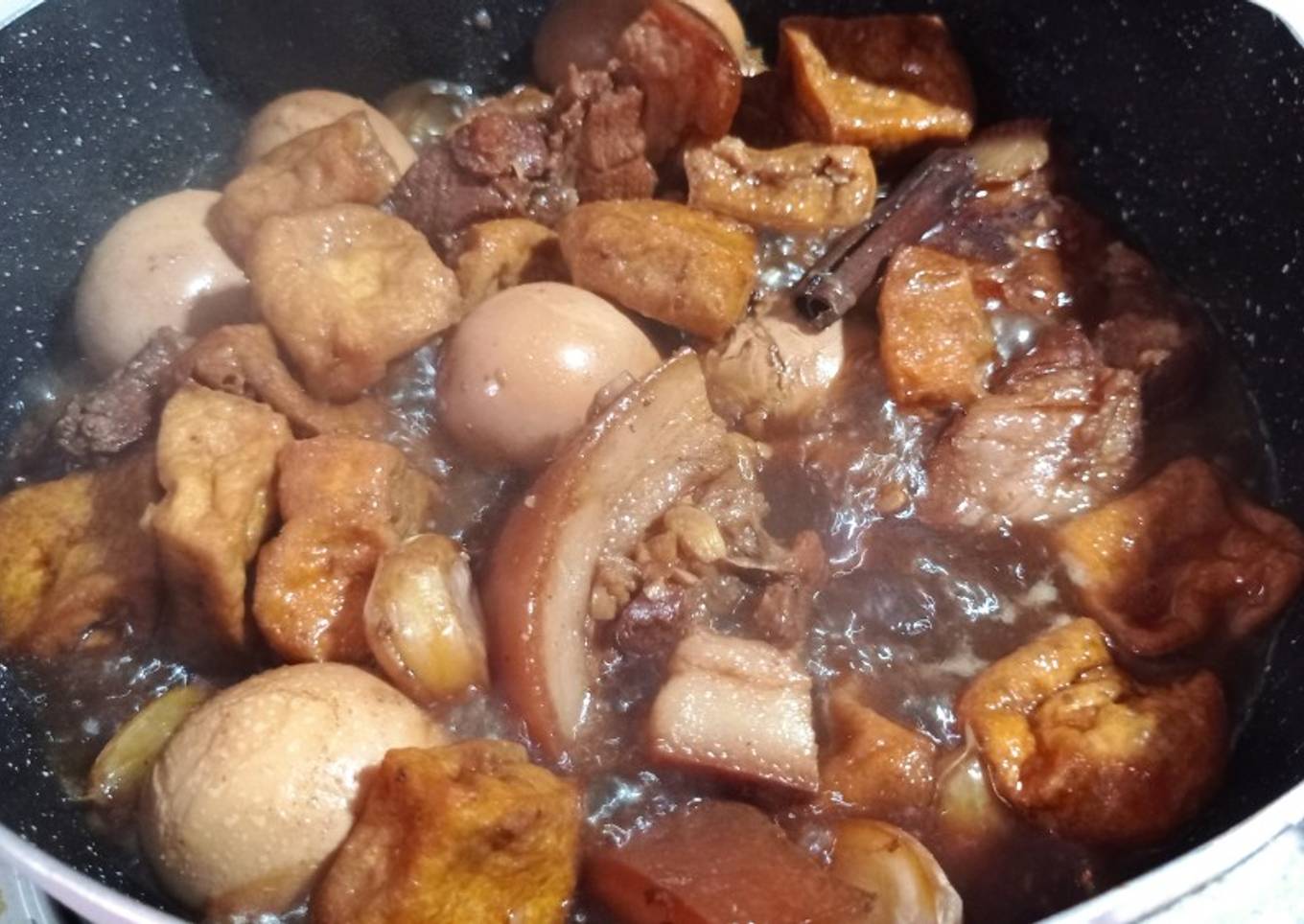 7. Babi Kecap (untuk pelengkap kali peng/nasi kari peranakan)