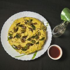 A picture of Instant dhokla.