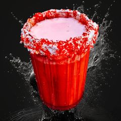 Red Velvet Cake Milkshake💕❤ A picture of Red Velvet Cake Milkshake💕❤.