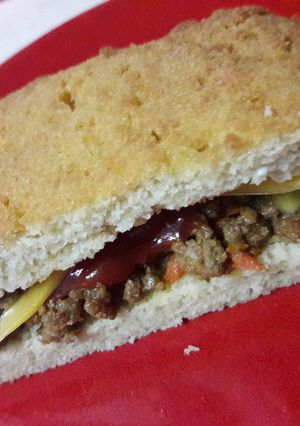 Foto resep Sandwich Sosis Solo (low carb) #ketofriendly