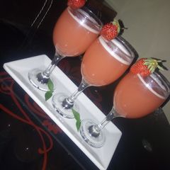 A picture of Strawberry slush.