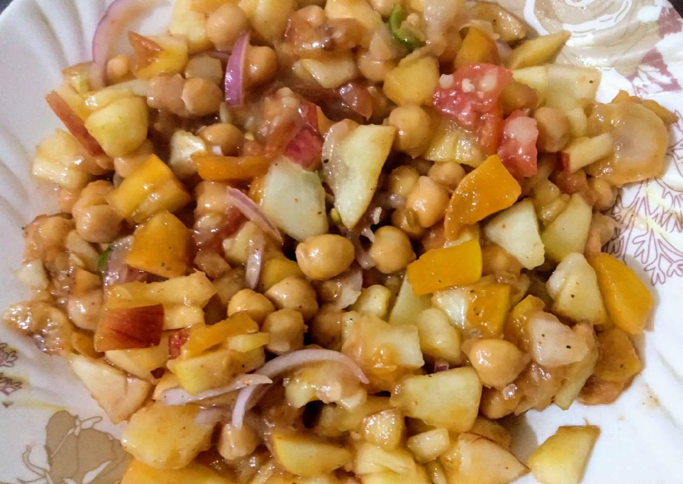 Chana Chaat & Fruit Chaat Mix