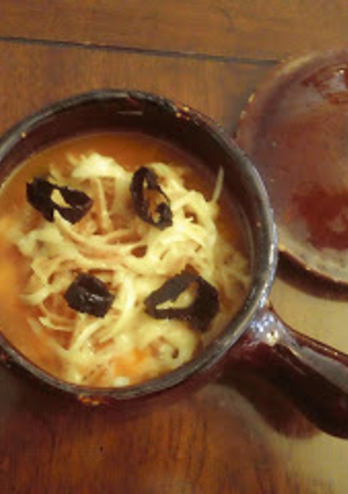 Una foto de Sopa de tortilla