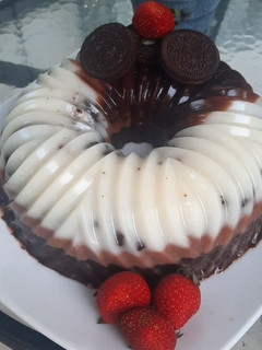 Foto resep Puding coklat oreo milo