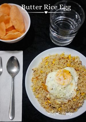 Foto resep Butter Rice Egg