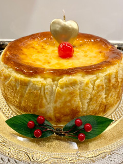 Foto principal de Tarta de queso con manzana