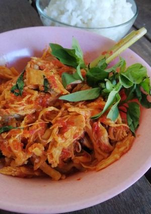 Foto resep 16. Ayam suwir kemangi