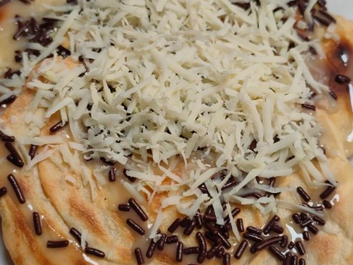 Langkah Mudah untuk Membuat Resep Roti canai cokelat keju yang Enak Banget Anti Ribet, Lezat