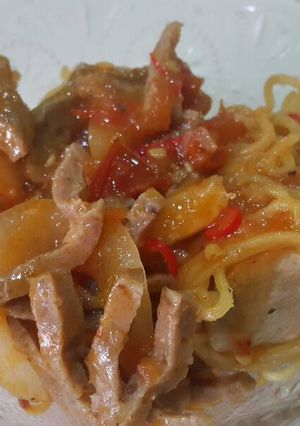Foto resep Otak- otak gulung mie saus asam manis