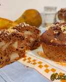 Muffin Cacao e Pera | Vegan