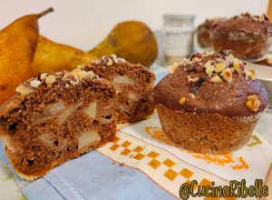 Foto di Muffin Cacao e Pera | Vegan
