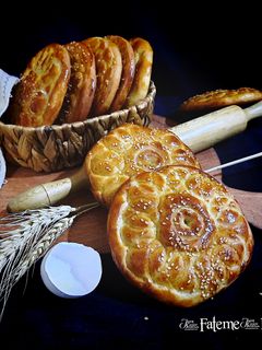 عکسی از دستور نان زنجبیلی عسلی