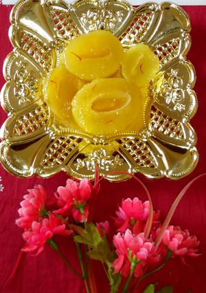 A picture of Raw mango murabba.