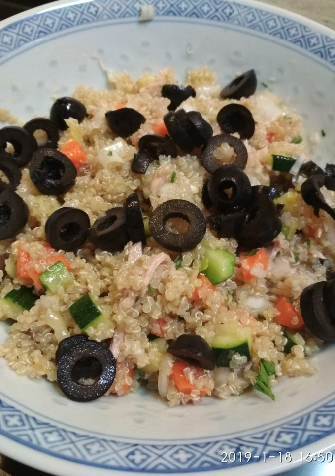 Una foto de Ensalada de quinoa