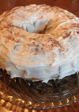 A picture of Autumn Carrot Spice Cake.