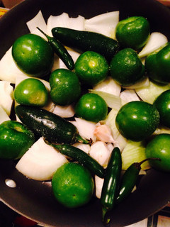 A picture of Tomatillo Salsa.