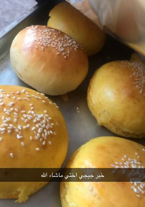 صورة لوصفة عيش الهمبرجر