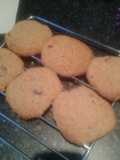 Caramel oatie cherry cookies