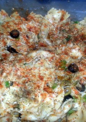A picture of Pasta salad.