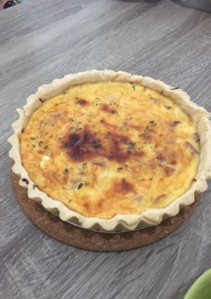 Foto resep Smoked beef & Mushroom Quiche