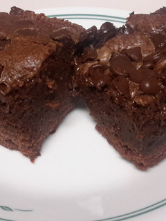 A picture of Easy Double Chocolate Brownies.