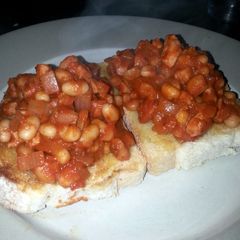 A picture of Homemade Baked Beans.