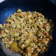 A picture of Mix veggies with black pepper twist.