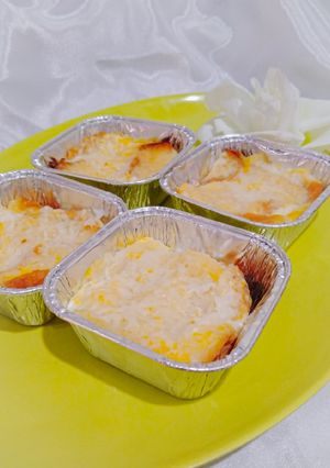 Foto resep Bread pudding (metode kukus) MPASI 9m+