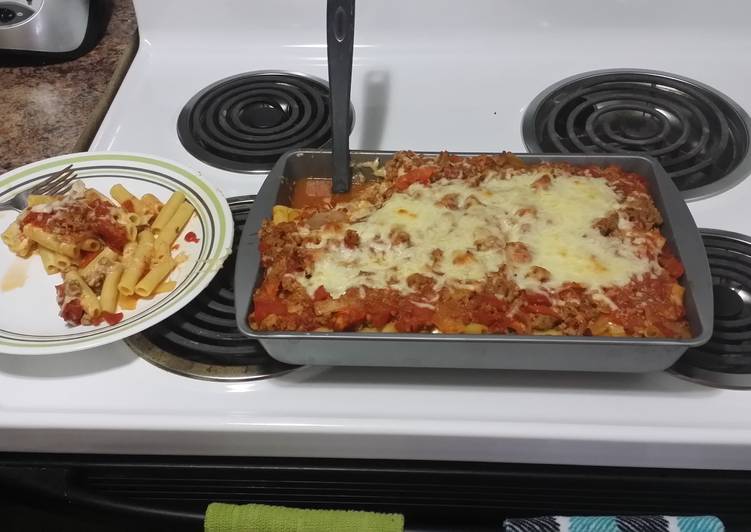 Easiest Way to Prepare Quick Baked Ziti