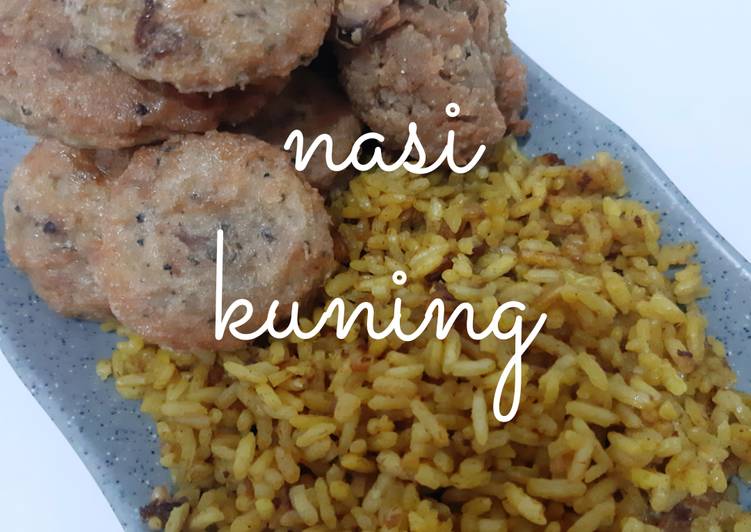 Mudah Cepat Memasak Nasi kuning praktis rice cooker instan fiber creme Yummy Mantul