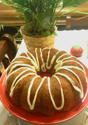 A picture of sunshine's tropical chiffon cake.