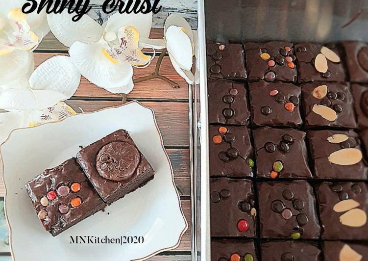 14 Resep: Brownies Shiny Crust, Menggugah Selera