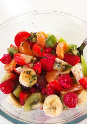Une photo de Salade de fruits jolie jolie !