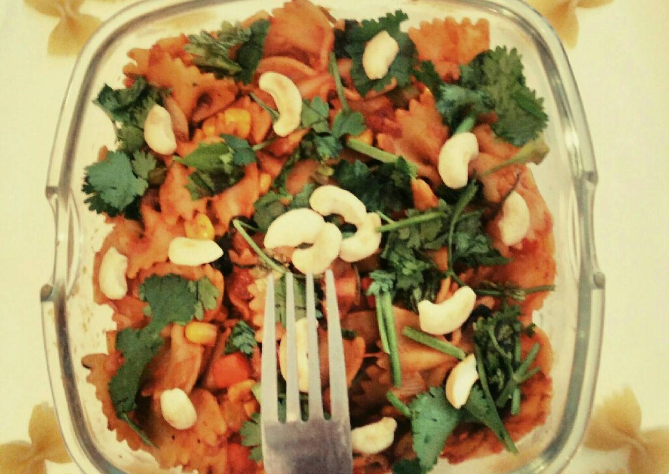 Masala Pasta (Indian style pasta)