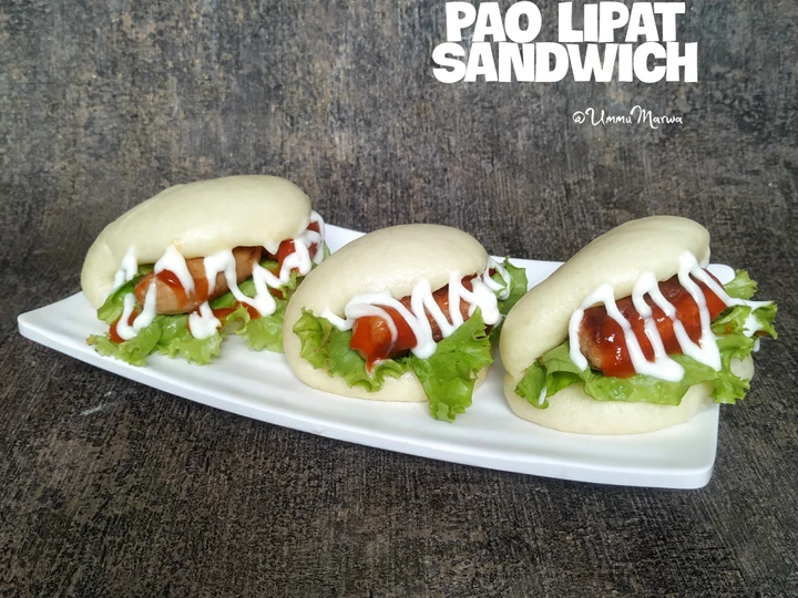 Cara Gampang Membikin Resep Pao Lipat Sandwich yang Lezat Anti Ribet, Lezat Sekali