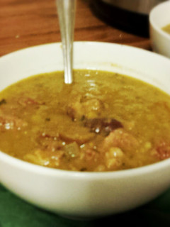 A picture of Possession-free Slow-cooker Split Pea Soup.