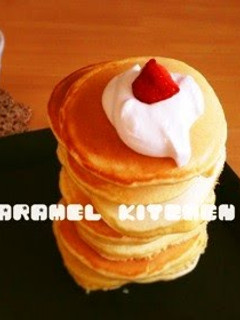 A picture of Chewy and Fluffy Pancake Tower.