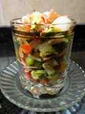 Ceviche con mejillones y/o kanikama