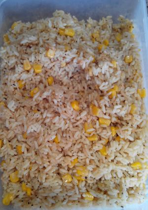 A picture of PEPPER AND CORN RICE.