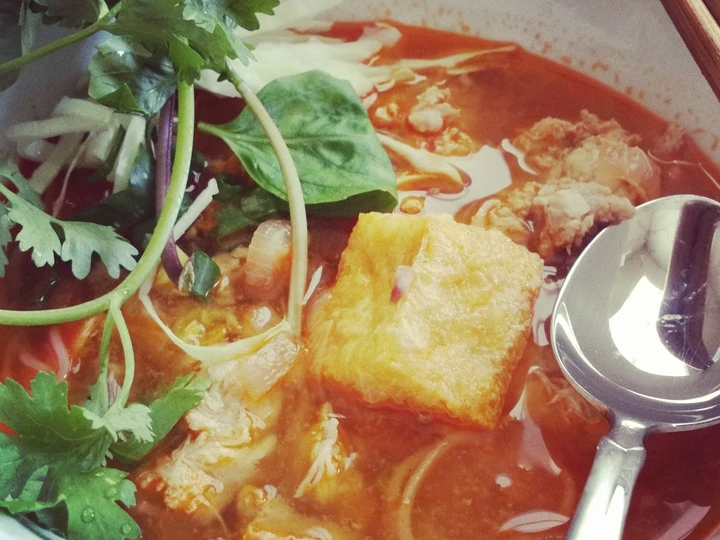 Recipe Quick Bun Rieu (Crab Meat Ball Noodle Soup) the Awesome  Delicious