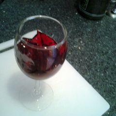 A picture of soda fountain treat.