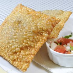 A picture of Pastel - A Brazilian Dish.