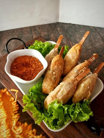 Langkah Gampang Membikin Resep Pentol tempe kriuk yang Uenak Anti Ribet, Bikin Ngiler