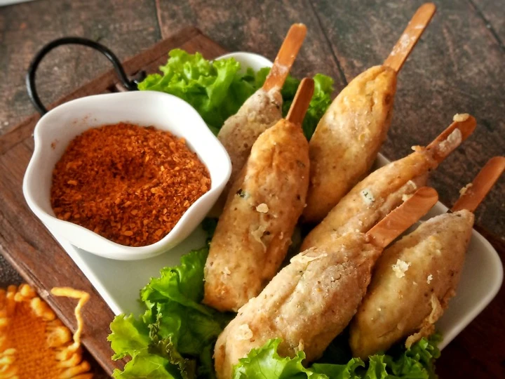 Langkah Gampang Membikin Resep Pentol tempe kriuk yang Uenak Anti Ribet, Bikin Ngiler