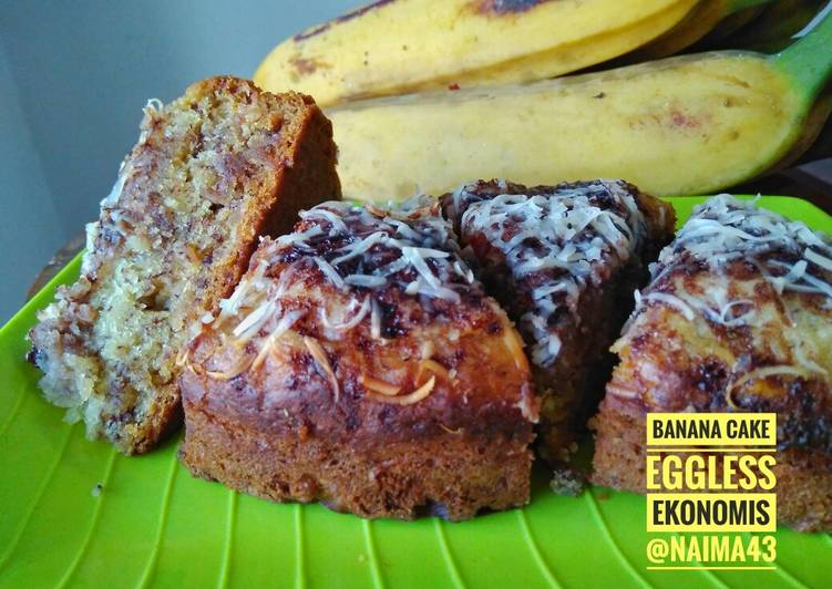 Resep: Banana Cake Eggless Bunda Pasti Bisa