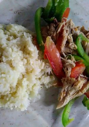 Una foto de Arroz de coliflor