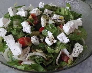 Easy Fast Cooking Greek salad Yummy