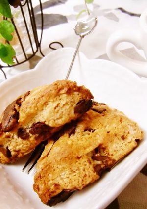 A picture of Easy Chocolate Maple Scones.