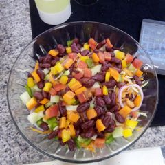 A picture of Nigerian salad.